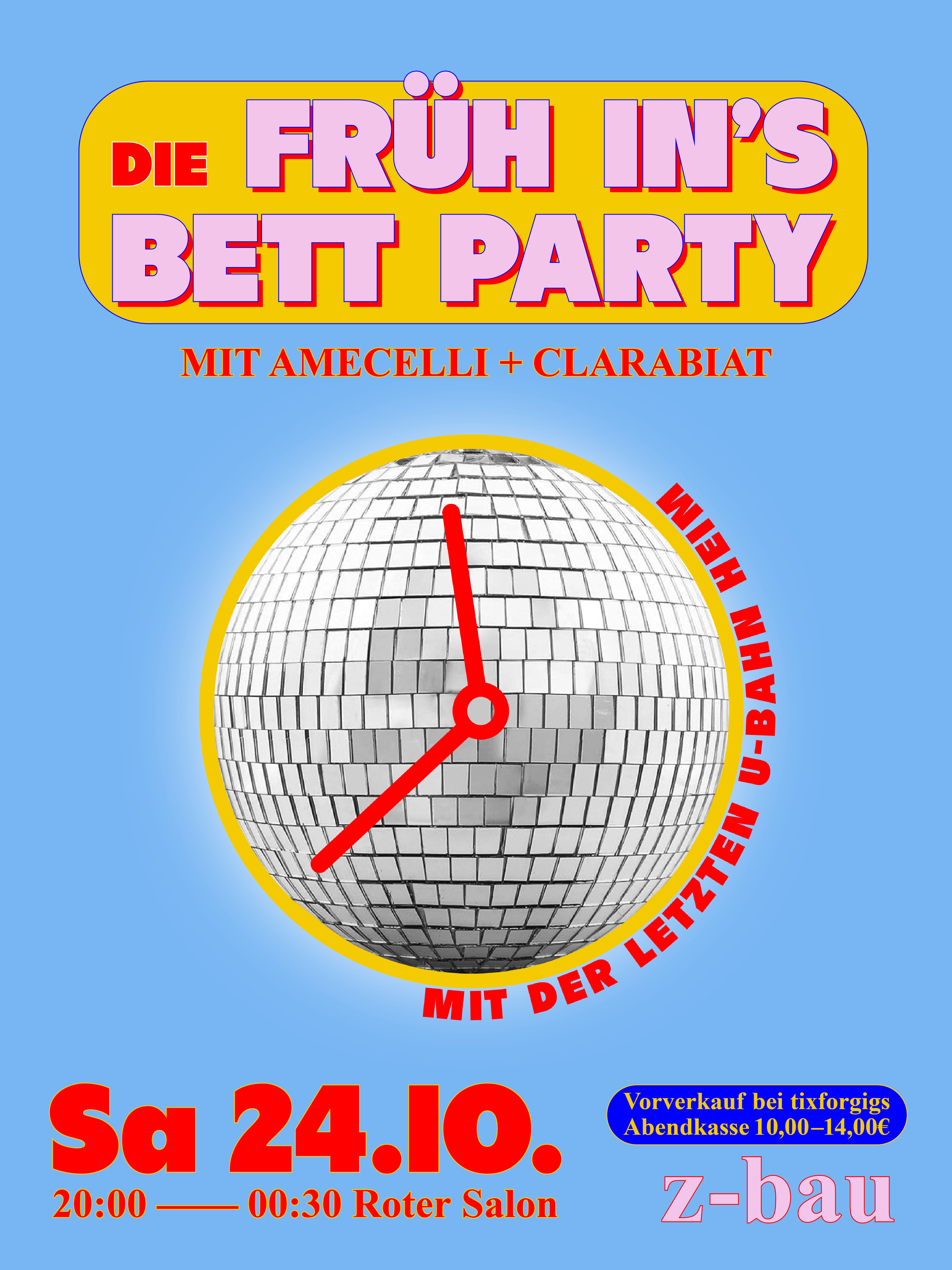 Die Früh-ins-Bett Party w/ Amecelli & clarabiat