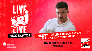ENERGY LIVE mit Nico Santos