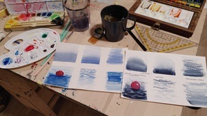 Aquarell & Schriftkunst - Erwachsene & Jugendliche ab 13