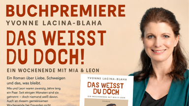 Buchpremiere 25.9. im Café Museum Wien: Yvonne Lacina-Blaha präsentiert „Das weißt du doch!“