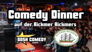 Bash Comedy Dinner auf der Rickmer Rickmers