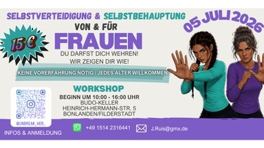 Selbstverteidigung und Selbstbehauptung für Frauen