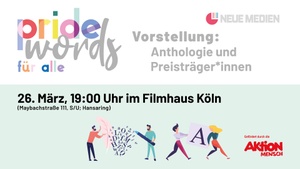 Pride Words für alle - Vorstellung der Gewinner und Film "Wunder"