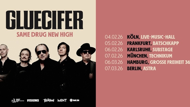 Gluecifer - SAME DRUG NEW HIGH 2026 - Batschkapp