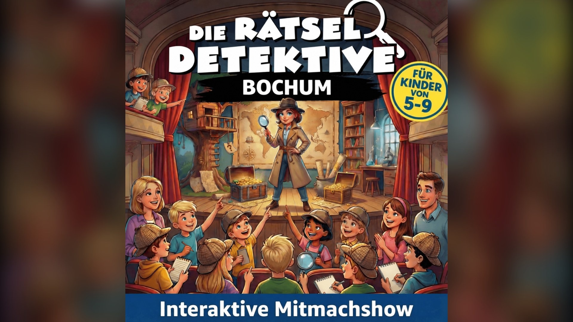 Die Rätseldetektive – Das große Mitmach-Abenteuer | Bochum
