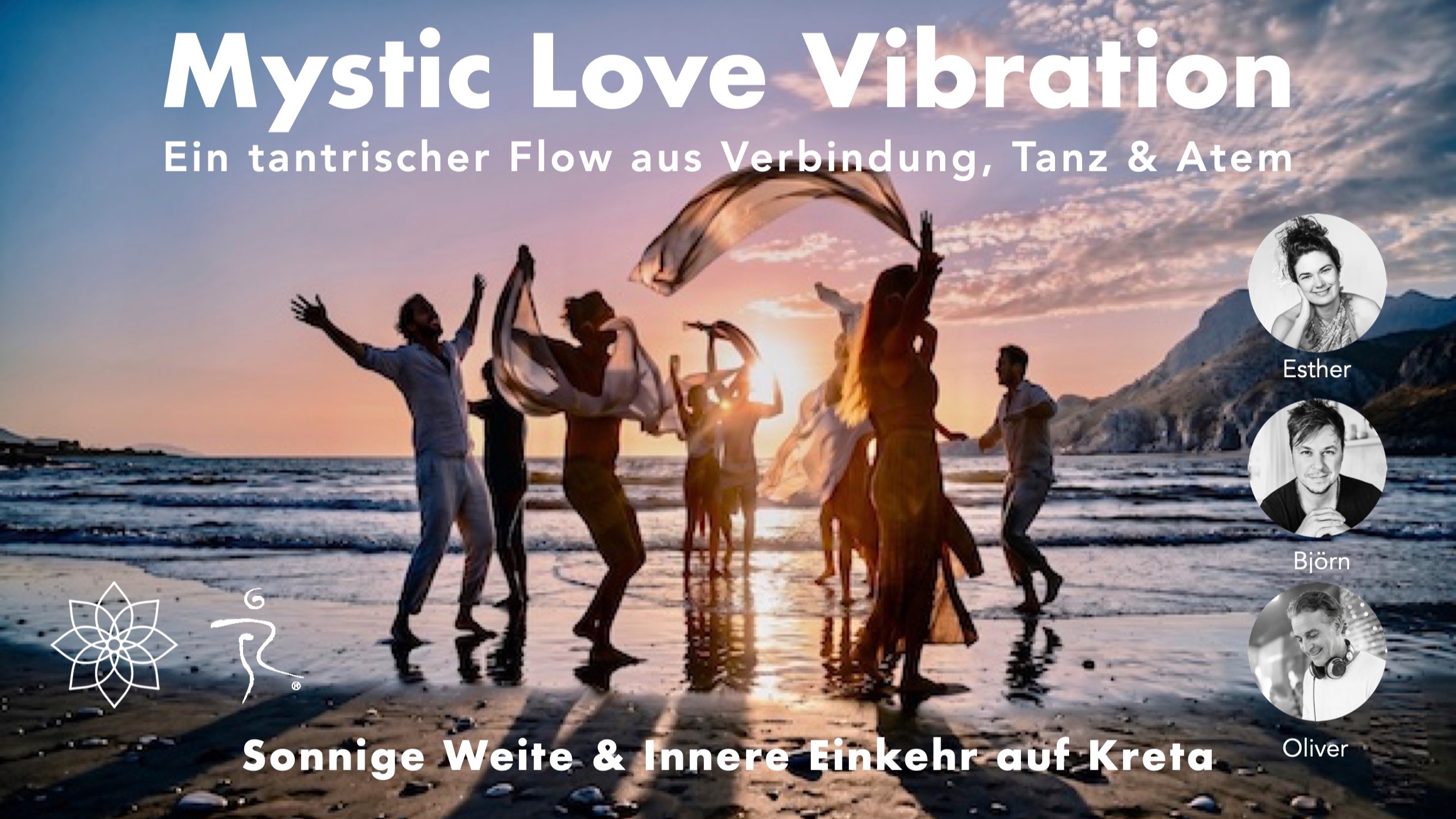 MYSTIC LOVE VIBRATION - Herbstretreat auf Kreta -Tantric Flow • Dance • Breath