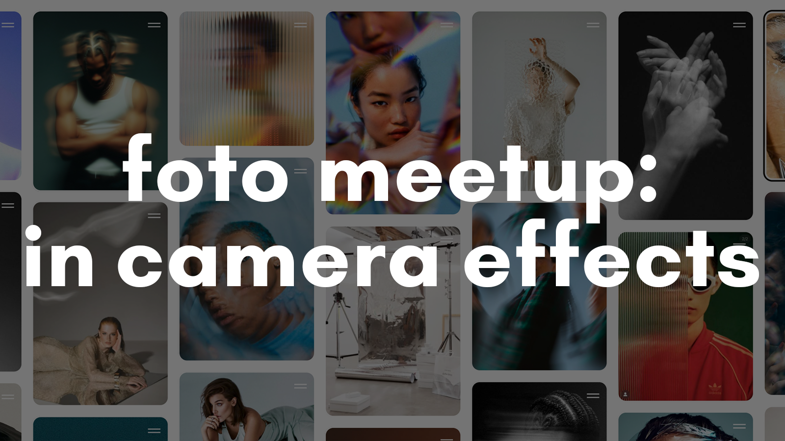Foto Workshop Mainz: IN-CAMERA EFFECTS Foto Meetup