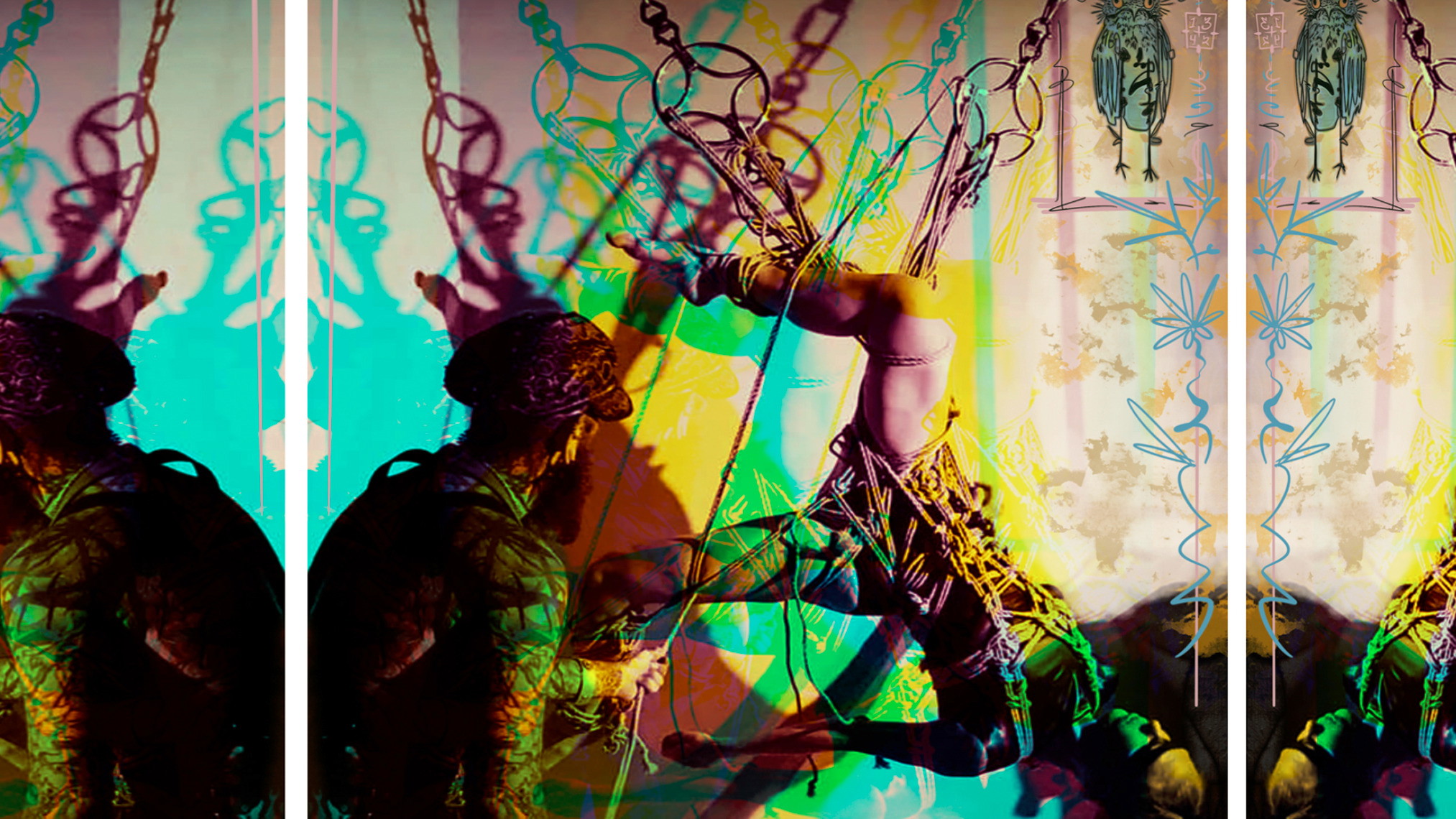 ROPE IS JUST THE TOOL - Collaborative Rope Installation & Live Performance Superfly_1.3%  × Emovement_unlimited_