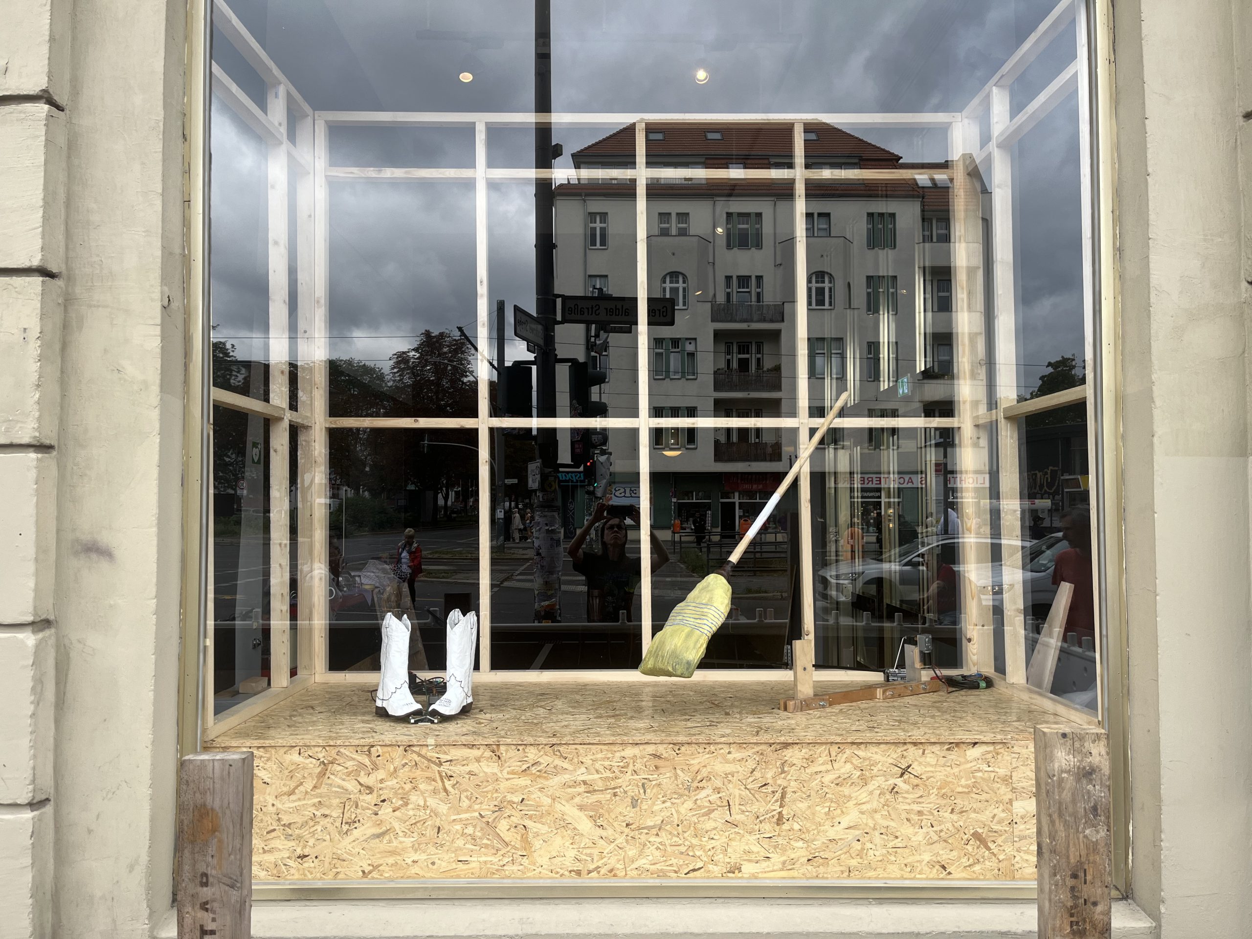 A house and two windows