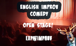 English improv Comedy Jam / Open Stage