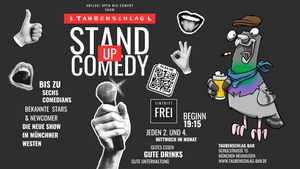 Abflug ! - Die neue Open Mic Comedy Show im Taubenschlag