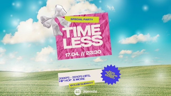 TIME LESS – 2000s & 2010s Party