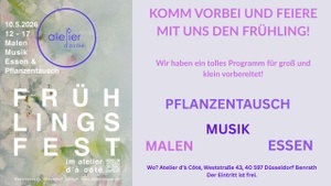 Frühlingsfest im Atelier d'à Côté