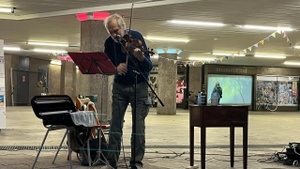 Klaus der Geiger am Ebertplatz