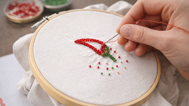 Perlen-Stickerei Workshop In Frankfurt