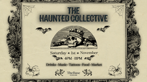 THE HAUNTED COLLECTIVE - Drinks · Music · Tattoos · Food · Market