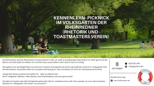 Kennenlern-Picknick im Volksgarten