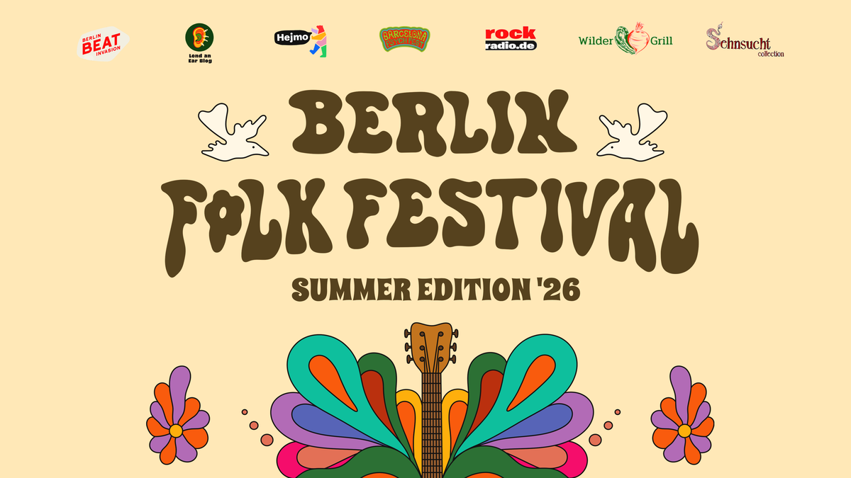 Titelbild der Veranstaltung Berlin Folk Festival Summer Edition ft. Bedouine