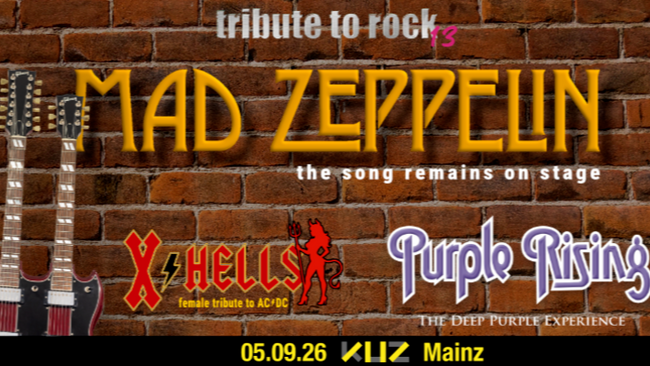 Tribute to Rock 13 - MAD ZEPPELIN - the song remains on stage