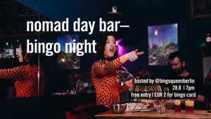 bingo night at nomad day bar