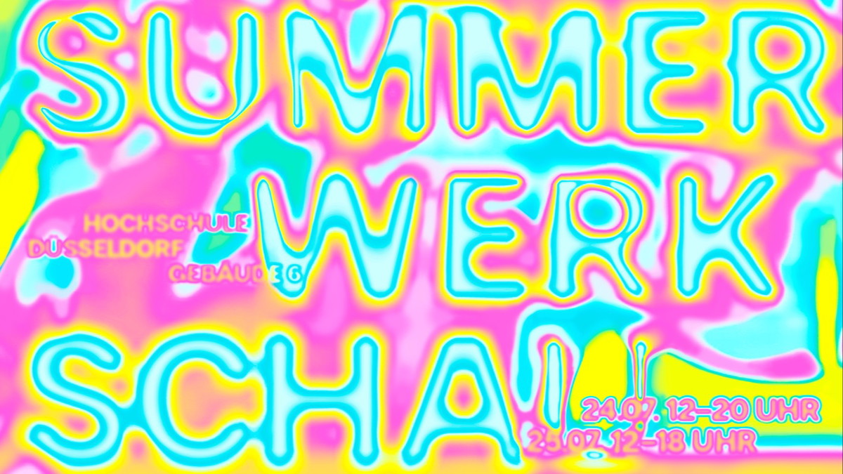 Werkschau Design Sommer 2026
