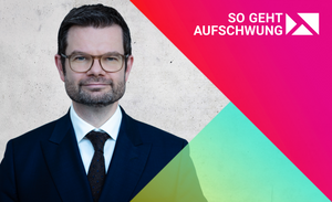 Gespräch mit Bundesjustizminister Dr. Marco Buschmann an der TU Dortmund