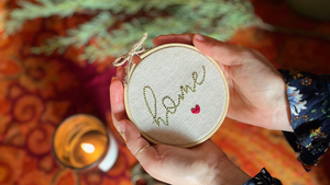 Modern Embroidery Workshop X-Mas Edition