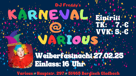 Karneval @ Various