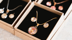 Blüten Schmuck Unikate