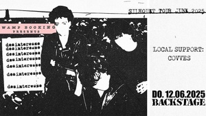 DESINTERESSE + COVVES | ColdWave & SynthPop Night @Backstage München