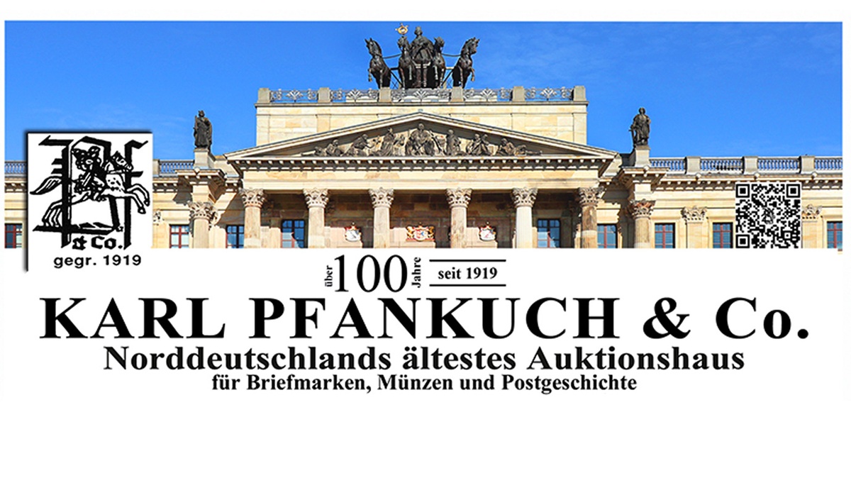 Karl Pfankuch \u0026 Co. Auktions\u002D und Handelshaus für Münzen und Briefmarken
