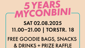 5 YEARS MYCONBINI ANNIVERSARY