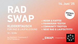 RadSWAP – Kleidertausch für Radsportkleidung bei RadRace (Hamburg)