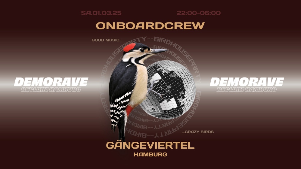 BIRDHOUSEPARTY ONBOARDCREW