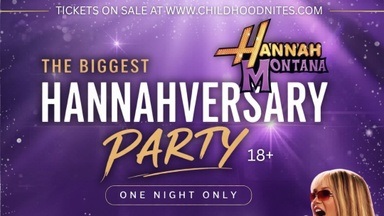 Disney / Nick Party HANNAHVERSARY Childhoodnites