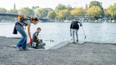 Abfallgeschichten. Ein Stadtspaziergang rund ums Thema Müll (mit Müllsammlung)