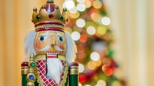 Nussknacker bemalen, Nussknacker DIY Pink Christmas, Glitter, Bubbles & Dinner