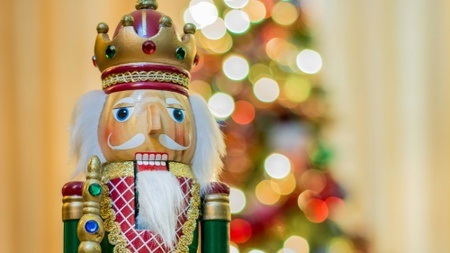 Nussknacker bemalen, Nussknacker DIY Pink Christmas, Glitter, Bubbles & Dinner