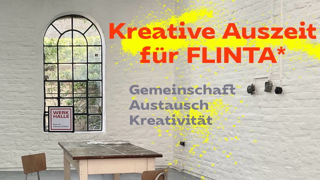 KREATIVE AUSZEIT FÜR FLINTA*