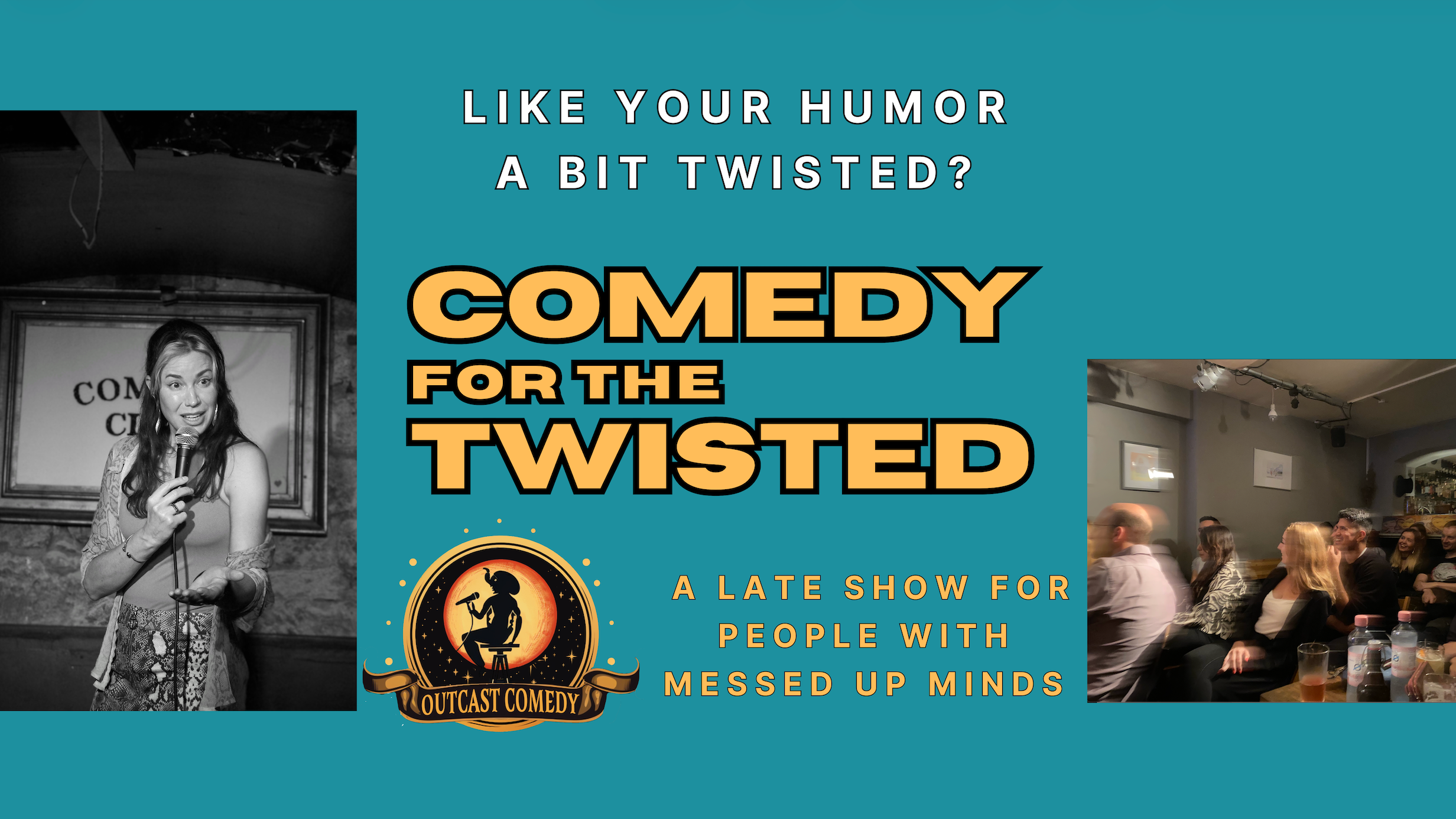 Dark Comedy at Z-Bar Berlin Mitte! (English) with Tera Kilbride