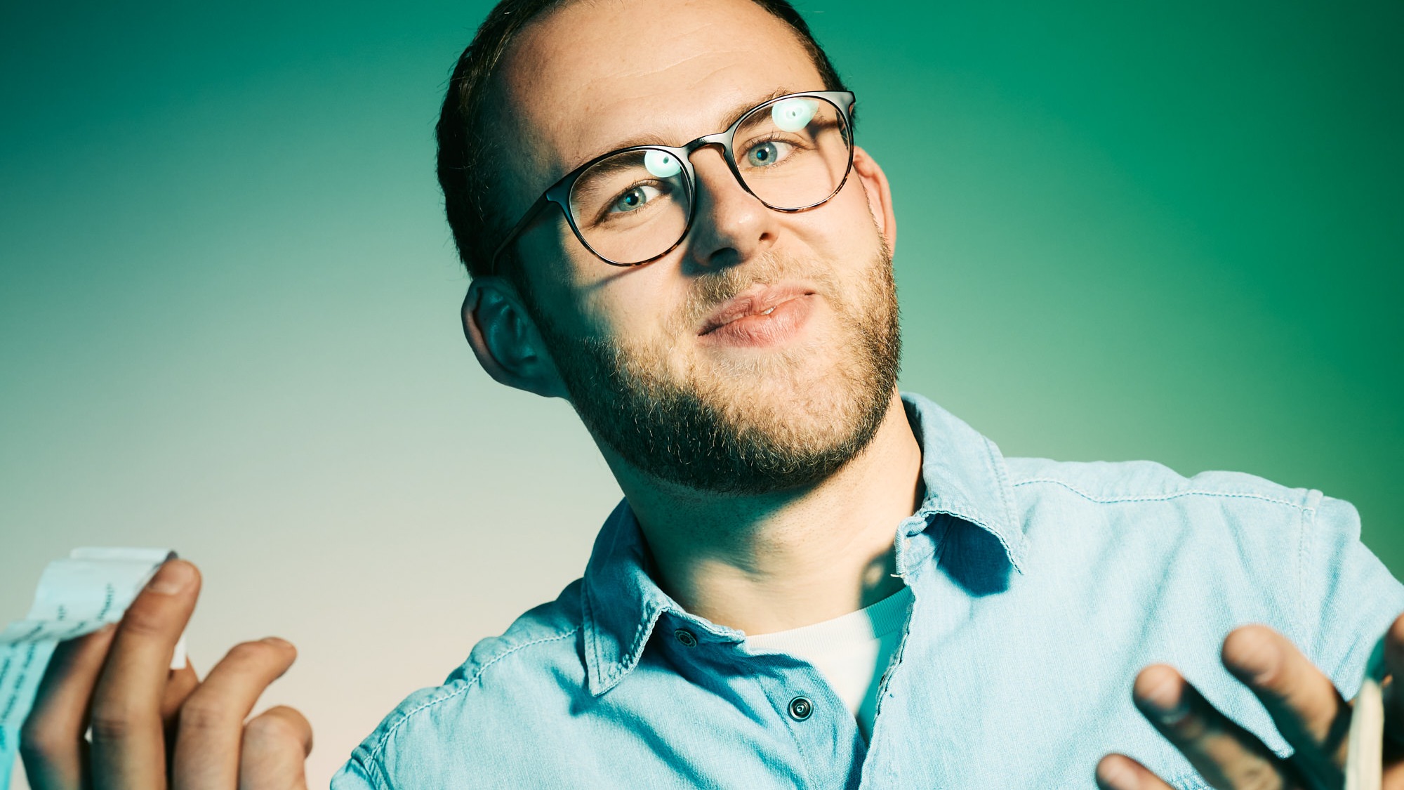 Sven Bensmann liest eure Witze