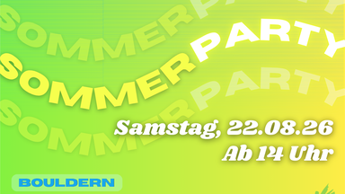 Sommerparty Kletterarena Dresden
