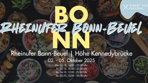 Street Food Festival Bonn Beuel | Oktober 2025
