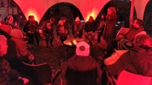 Advent unterm Ginkgobaum - Kulturweihnachtsmarkt