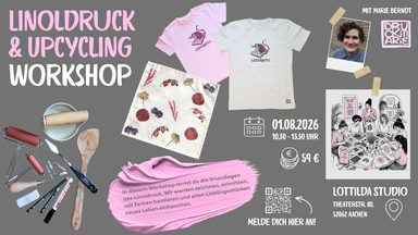Linoldruck & Upcycling