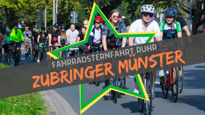 Zubringer zur Fahrradsternfahrt.Ruhr 2024