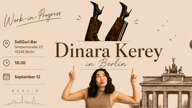 Comedy in English: Dinara Kerey Work-In-Progress Show