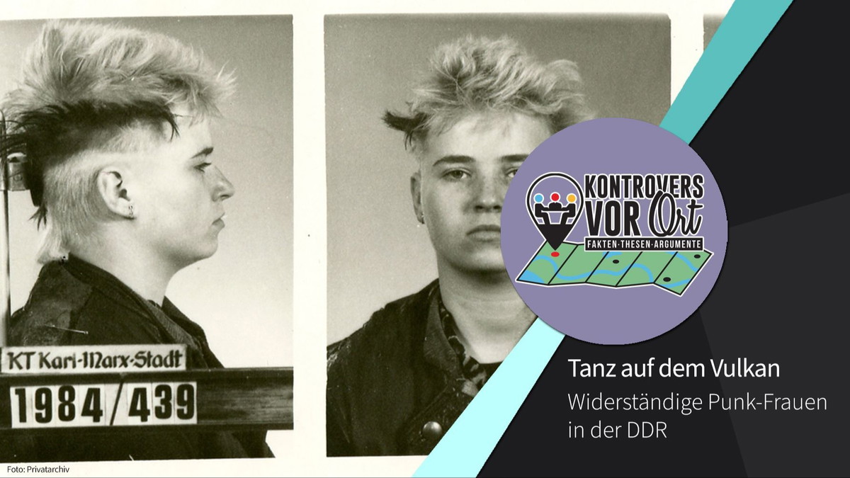 Titelbild der Veranstaltung Punk-Frauen und die DDR - Lesung und Gespräch