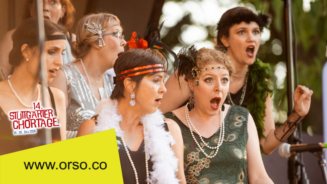 GOSSE & GLAMOUR - Echo der Moderne: Eine Hommage an Kurt Weill, den Broadway und das Berlin der wilden 20er Jahre (14. Stuttgarter Chortage)