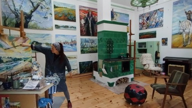 Comuneo: Atelierbesuch bei Künstlerin Mandy Friedrich